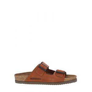Mephisto Mules nerio - Couleur 40,41,42,43,44,45,46,47,48 - Taille Marron