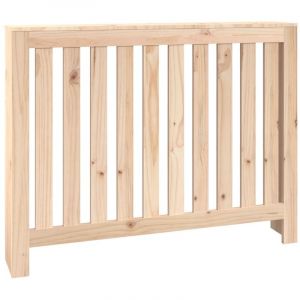 VidaXL Cache-radiateur 108,5x19x84 cm Bois massif de pin