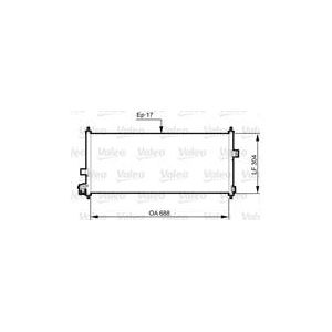 Image de Valeo 814328 - Condenseur de climatisation