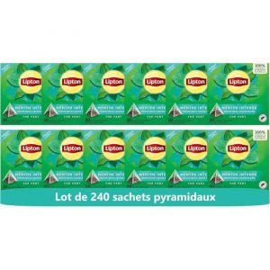 Lipton Thé Vert - MENTHE INTENSE - 12 x 20 teabags