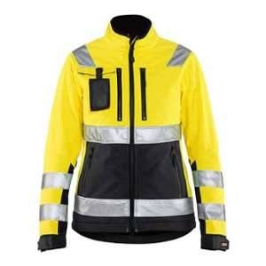 Blaklader Veste Softshell Femme Haute Visibilité Bicolore Orange / Marine L