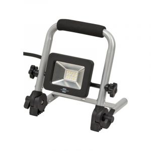 Brennenstuhl Projecteur LED portable EL 4050 M (50W, 4500lm, 6500K, IP65, projecteur de chantier LED avec 1,5m de câble, support repliable, orientable avec blocage dans la position choisie)