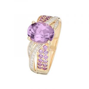 Caratelli - Bague Amethyste or jaune