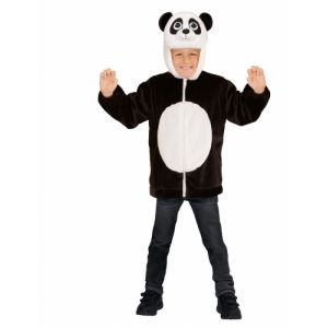 Veste à capuche panda enfant
