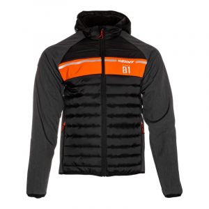 Kenny Veste Hybride Racing noir/orange fluo- L