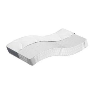VidaXL Matelas à Ressorts Ensachés pour Enfants, Matelas à Mémoire de Forme avec Fermeture Éclair, Matelas de Lit Chambre, Moyen 80x160 cm