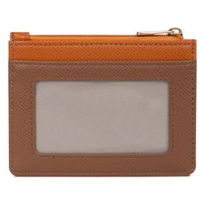 Hexagona Porte-cartes Cuir MERLINE Chocolat/Multicolore Hattie