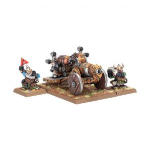 Games Workshop Jeux de soci&eacute;t&eacute; Warhammer ToW - Dwarfen Mountain Holds Canon &agrave; Flammes