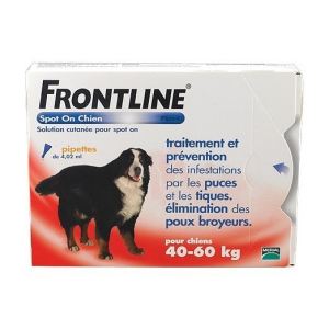 Image de Frontline Spot On Chien 40-60 kg - Soin antiparasitaire
