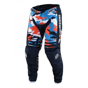 Troy Lee Designs Pantalon cross GP Formula camo bleu/orange- 32