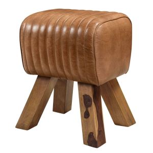 Rendez Vous Déco Tabouret Morena marron