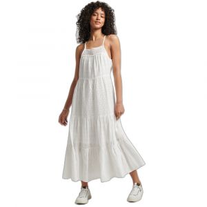 Superdry Robe Vintage Lace Cami Maxi XL Brilliant White