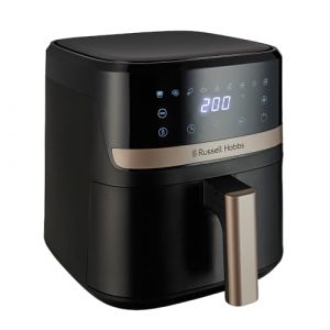 Russell Hobbs Air Fryer Rapid Air 4.3L (Ultra Compact, Quiet) Oil-free Fryer (Cooking, Grilling, Roasting and More, Economical, Touc