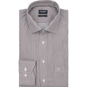 Olymp Chemise Luxor Rayures Marron taille 41