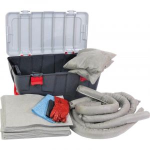 FP Kit d'urgence fuite susbstance dangereuses 75L PP-