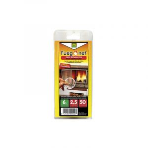 Pack réparation cheminée MASSO - cordon isolant 6mm - colle 50ml - 85877