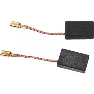Vhbw 2x Balais de charbon pour moteur compatible avec Kress 1100 WS outil électrique, meuleuse d'angle, défonceuse, fraiseuse à cheville plate