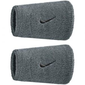 Nike Bracelet de fitness swoosh classic doublewide wristbands 2pk