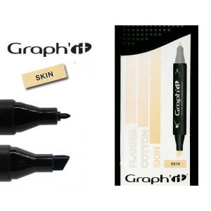 Image de Graph'it Lot de 3 Marqueurs à alcool double pointe Dégradé Skin