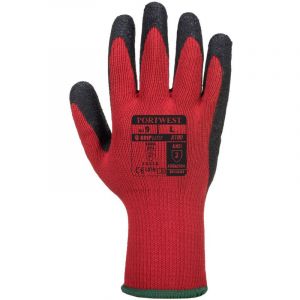 Image de Portwest Gants de manutention ENDUIT LATEX Rouge / Noir 9