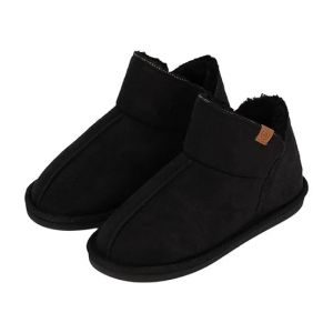 Apollo Home Boots pour femmes - Daim - Taille 37/38 - Noir