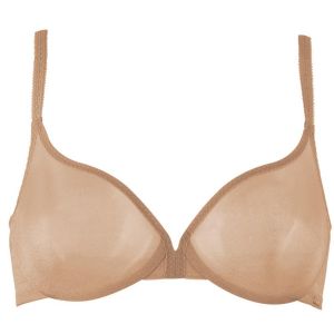 GOSSARD Glossies - Soutien-gorge de tous les jours - Plongeon - Femme, Beige, FR : 90F (Taille fabricant : 34E)