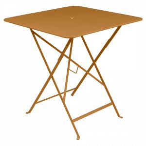 Fermob Table pliante BISTRO carr&eacute;e - D2 Pain d'&eacute;pices - 71 x 71 cm