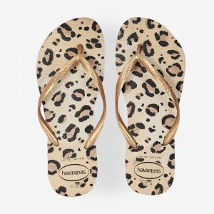 Havaianas Slim Animals Or/noir