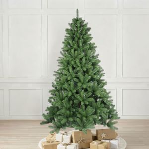 Salcar Sapin de Noël artificiel avec aiguilles 100% PE, sapin de Noël extra dense, 150 cm