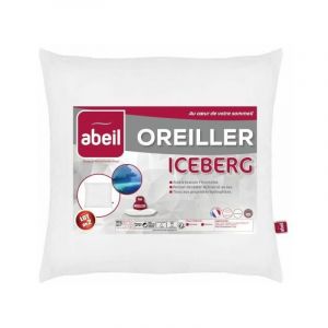 Abeil Lot de 2 Oreillers mŒlleux ICEBERG 60x60cm