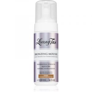 Loving Tan Bronzing Mousse mousse auto-bronzante teinte Dark 120 ml