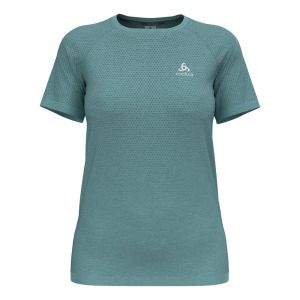 Odlo Essential Seamless Crew Neck Laufshirt Femmes - Turquoise