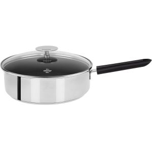 Cristel SAUTEUSE 24 CM MUTINE 2 FIXE EXCELISS - POIGNEE BAKELITE NOIRE + ...