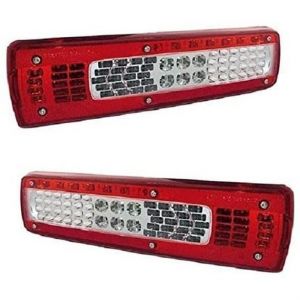 Image de 24/7Auto Lot de 2 feux arrière LED pour camions FH4 2013+ feux arrière combinés