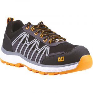 Caterpillar Baskets de sécurité étanches S3 Charge noires et orange pointure 43
