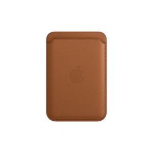 Apple Porte-cartes en cuir avec MagSafe pour iPhone - Havane