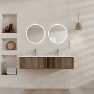 Aurlane Meuble salle de bain 120 cm