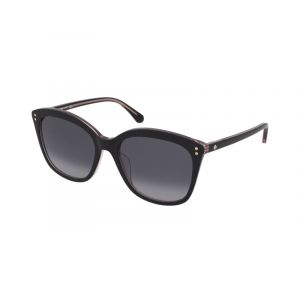 Kate Spade Lunettes De Soleil Pella/G/S Black/Dark Grey Shaded 55/18/140 Femme