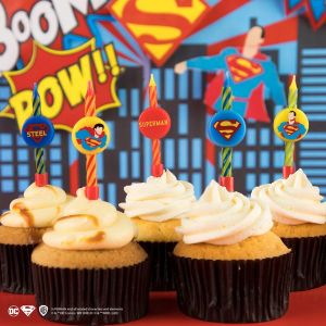 Cinereplicas DC Comics - Bougies d'anniversaire Superman