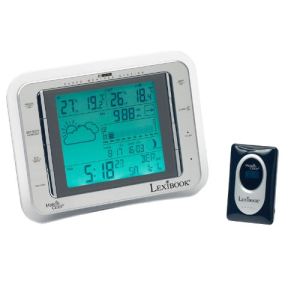 Lexibook SM1670 - Station météo MeteoClock Pure