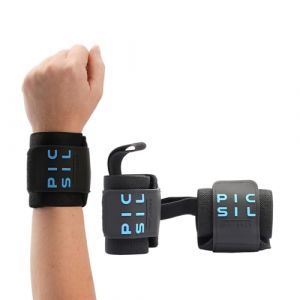 Bracelet picsil poignet wrap bleu/noir