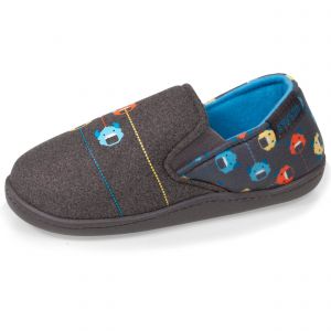 Isotoner Chaussons pantoufles Mocassins garçon légers et confortables, faciles à enfiler, bon maintien du pied 28