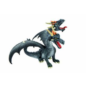 Bullyland Figurine dragon &agrave; deux t&ecirc;tes