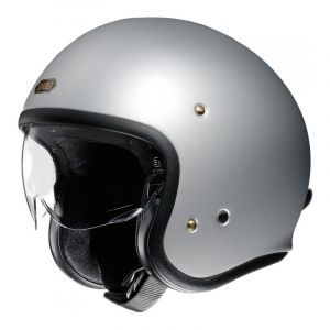 Shoei Casque jet J.O Mat light silver- 2XL