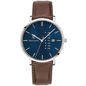 Pierre Lannier Montre Data Bleu 242D164