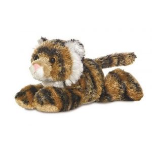 Aurora Peluche Mini Flopsie Tanya Tanya Tigre du Bengale 20,5 cm