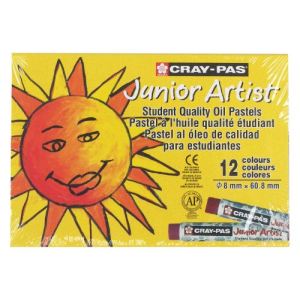 Image de Cray-Pas Boîte de 12 pastel Cray-Pas Junior Artist coloris assortis