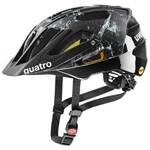Uvex Quatro CC Mips Black/Jade Matt 52-57 Casque de vélo