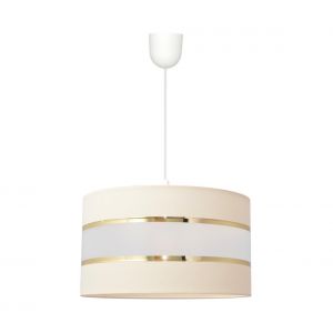 Suspension filaire HELEN 1xE27/60W/230V cr&egrave;me