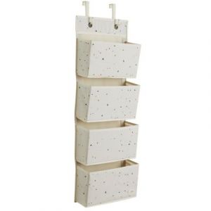 3 Sprouts Vide-poches à suspendre Terrazzo Crème
